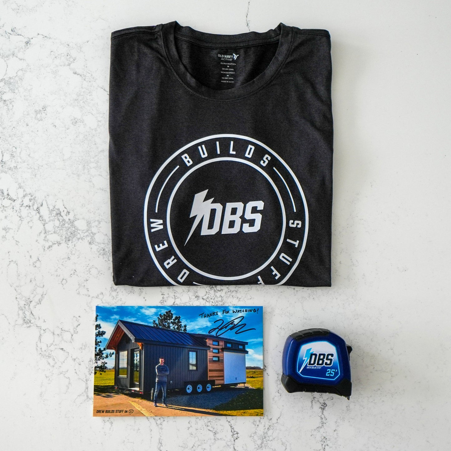 Drew Builds Stuff Merch Box Jan 2025 - Made by Drew