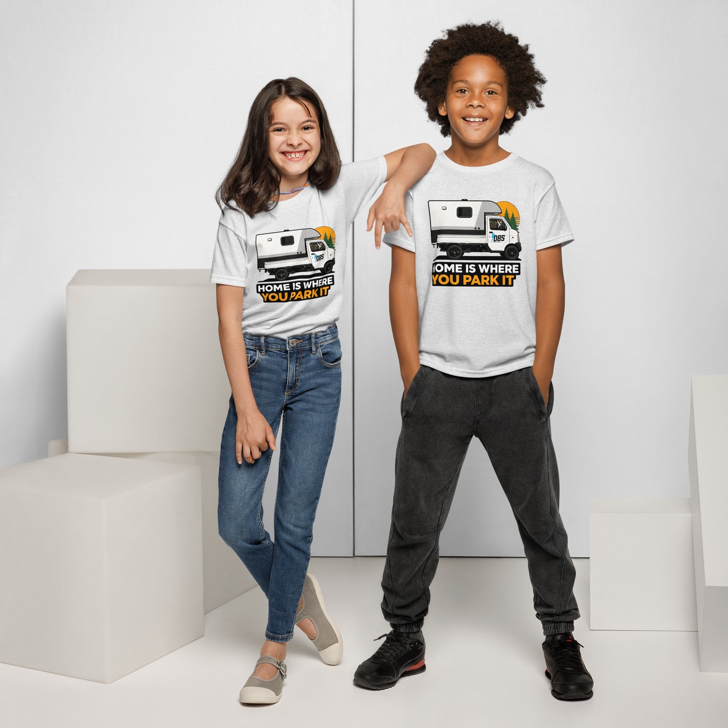 DBS Home Is Where You Park It - Kids T-Shirt